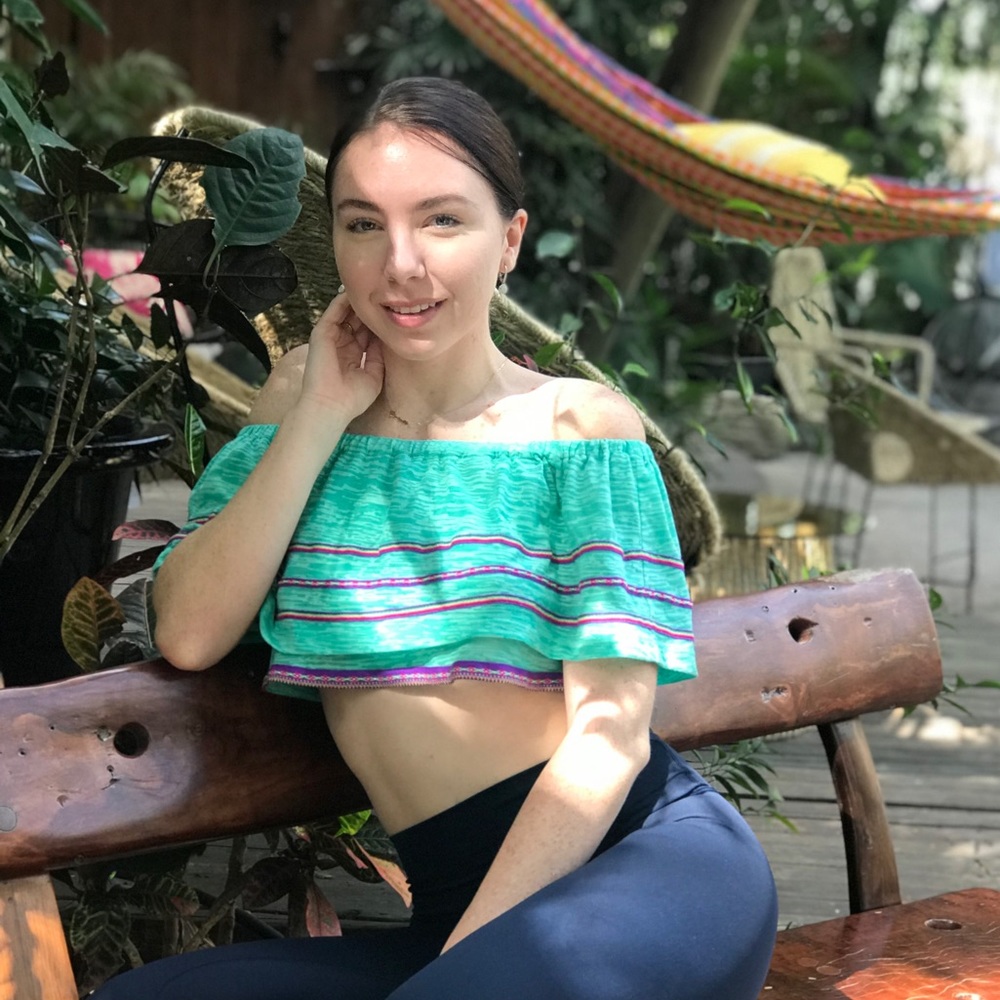 Ruffle beach shirt